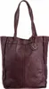 A studio shot of a brown leather tote bag. Produktbild-Vorschau
