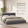 INONEFT Bubble Bett 140x190, bekleed bed met lattenbodem, Productafbeelding-voorbeeld 3