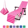 Plážové lehátko kryt ručníky Mikrovlákno Lounge Chair Náhled obrázku produktu 1