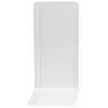 MAUL Buchstütze Stahl 14 x 12 x 24 cm weiß Produktbild-Vorschau 1