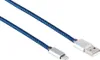 USB-Ladekabel A Stecker auf Lightning, blau 2m Produktbild-Vorschau 2