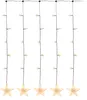 Tenda stellare a LED con 100 LED bianchi caldi Anteprima dell’immagine prodotto 1