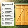 Mucola Abri de jardin Armoire à outils Armoire à outils XXL Voir les images du produit 11