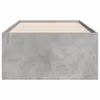 The Living Store Tagesbett mit Schubladen Betongrau 75x190 Produktbild-Vorschau 6