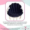 Love Gifts® Hängesessel Kissen in Muschelform 2 Stück + 1 Produktbild-Vorschau 6