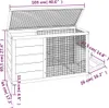 vidaXL Králikáreň Brown 103x44x69,5 cm Masívne borovicové Náhľad obrázku produktu 6