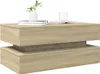 vidaXL Couchtisch mit LED-Leuchten Sonoma-Eiche 90x50x40 cm Produktbild-Vorschau 6