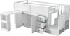 MODFU Lit Mezzanine Enfant 90×200 cm avec Bureau Intégré et Voir les images du produit 9