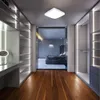 Deckenleuchte 27x27 cm - 12W, 1200lm, LED, warmweiß, weiß Produktbild-Vorschau 3