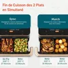 COSORI Podwójny kosz Twinfry Chef Edition Freidora de Aire Podgląd zdjęcia produktu 29