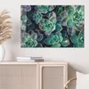 DEQORI Glasbild Echtglas 90x60 cm 'Sukkulente Pflanzen' Produktbild-Vorschau 4