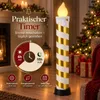 LED Candy Kerze gold weiß 83cm| Outdoor | XXL beleuchtet | Produktbild-Vorschau 4