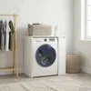 vidaXL Mobile lavatrice bianco 87 x 60 x 89 cm Materiale Anteprima dell’immagine prodotto 1
