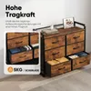 Commode HOKEEPER, commodes à 6 tiroirs en tissu, meuble de Voir les images du produit 3