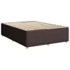 Boxspringbett mit Matratze Dunkelbraun 140x200 cm Stoff Produktbild-Vorschau 8