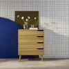 sweeek - Kommode mit Holzdekor, 4 Schubladen - Eschenlook Produktbild-Vorschau 4
