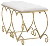 FURNLUX Ottomane Herz Gold 105cm / Hauptfarbe: Gold / Produktbild-Vorschau 2
