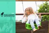 Huśtawka ogrodowa dla dzieci plastikowa ZOYA zielona Podgląd zdjęcia produktu 7