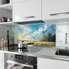 Küchenrückwand Spritzschutz Glas mit Motiv Landschaft mit Produktbild-Vorschau 2
