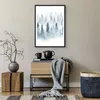 Gerahmtes Poster - Schwarzer Rahmen - Bäume Wald Natur - Produktbild-Vorschau 7
