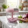 WELLHAUS Hand-Küchenzerkleinerer, 900 ml, Rosa Produktbild-Vorschau 8