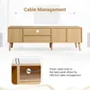 OKWISH Meuble TV 180 cm - Design Élégant Avec 2 Portes Et 1 Voir les images du produit 6