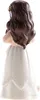 Tortenfigur, festlich gekleidete Dame, 16cm - Heilige Produktbild-Vorschau 2