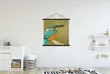 MuchoWow® Textilposter Eisvogel - Tiere - Vogel 120x120 cm Produktbild-Vorschau 2