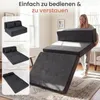 Rozkładana sofa COSTWAY, fotel rozkładany 3 w 1 z 2 Podgląd zdjęcia produktu 7