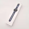 A blue Xiaomi Watch S1 Active is placed on its white packaging box. Náhľad obrázku produktu