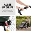 hauck 3in1 Fahrradanhänger Bike n' Walk Duo Dark-green Produktbild-Vorschau 30