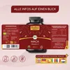 Maca Rot Kapseln - Für Energie & Hormonbalance - 3.200 mg Produktbild-Vorschau 6