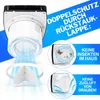 6"/18W wentylator ścienny 240m³/h wentylator wyciągowy z Podgląd zdjęcia produktu 2