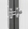 A close-up of a metal latch on a door or gate. Produktbild-Vorschau