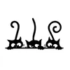 Wallity, Cat 5, décoration murale, noir, métal, 60 x 33 cm Voir les images du produit 4