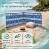 Lantigo Paravent de Plage Coquillages Marine 10 m Voir les images du produit 9