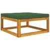 vidaXL 3-tlg. Garten-Lounge-Set mit Kissen Massivholz Produktbild-Vorschau 12