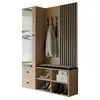 Garderobenschrank LUCA mit Sitzbank und Schuhschrank Produktbild-Vorschau 7