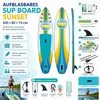 Nafukovací SUP deska Sunset 335 x 82 x 15 cm, sada s Náhled obrázku produktu 8