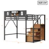 Merax Etagenbett Hochbett 140x200 mit Stauraumleiter und Produktbild-Vorschau 6