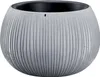Blumentopf BETON Bowl, 29/19x20 cm, grau Produktbild-Vorschau 1