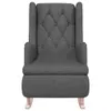 vidaXL Fauteuil à bascule avec pieds en bois de caoutchouc Voir les images du produit 3