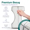 Abnehmbarer, waschbarer Bezug für hygienische Nutzung des Kniekissens Produktbild-Vorschau