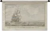 MuchoWow® Wandteppich Wandbehang Das Schiff Woestduin läuft Produktbild-Vorschau 1