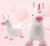 Two plush unicorns are shown against a pink background with large, soft pink bubbles. Náhľad obrázku produktu
