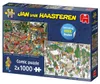 Jumbo 19080 Jan van Haasteren - Weihnachtsgeschenk 2x 1000 Produktbild-Vorschau 4