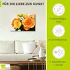 ARTland Leinwandbild Rosenstrauß Größe: 90x60 cm Produktbild-Vorschau 2