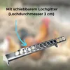 2er Set Futterspender Hühner 50 cm Futterrinne Futtertrog Produktbild-Vorschau 3