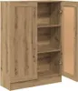 vidaXL Bücherschrank Artisan-Eiche 82,5x30,5x115 cm Produktbild-Vorschau 5