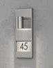 Konstsmide Modena Number Edelstahl, klares Glas, Reflektor Produktbild-Vorschau 6